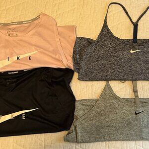 4 Nike tank tops